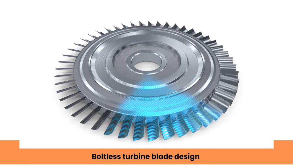 Boltless Turbine Blade Design, Blicks-Bladed Disk by GTRE