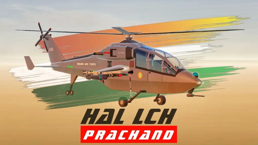 Indian Multi-Role Helicopter (IMRH) with indian flag