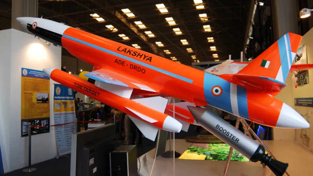 Lakshya Drone System Lakshya drone system developed by ADE of DRDO