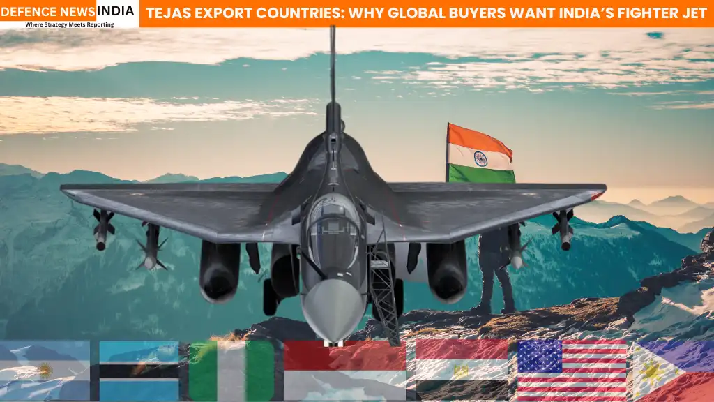 Tejas export countries showing growing interest in Indian fighter jet exports in 2025