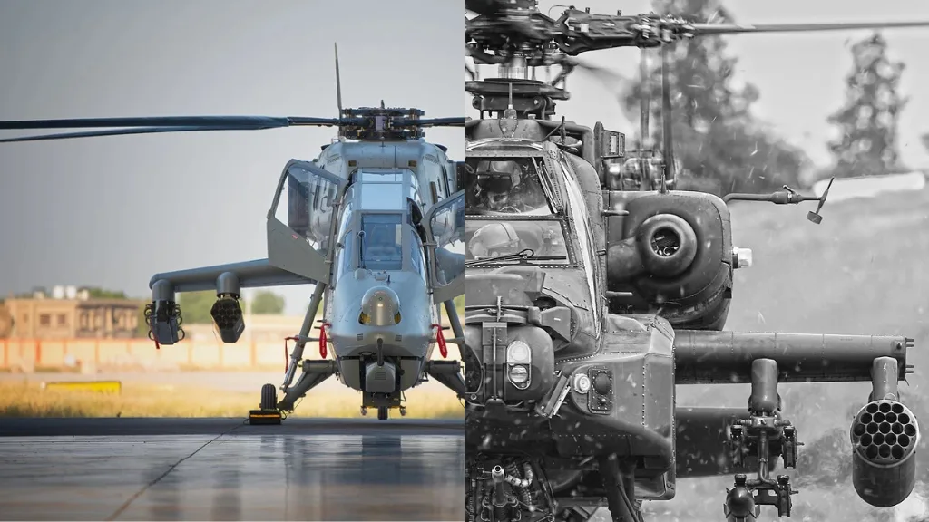lCH prachand vs Apache Apache vs LCH Prachand: Comparison on combat capabilities and performance
