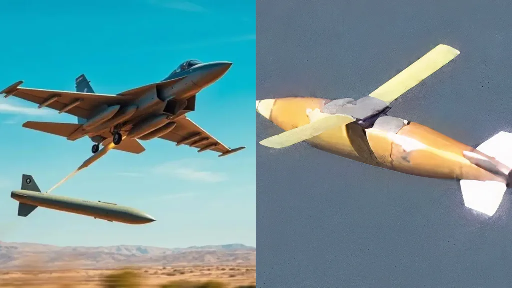 Long-Range Glide Bomb Testing from SU-30 MKI