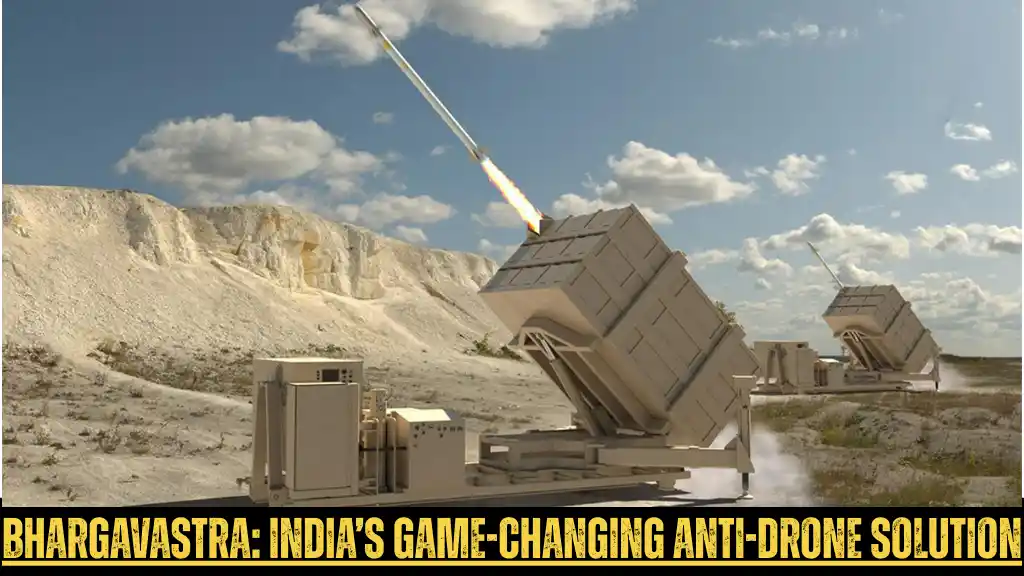 India’s indigenous Bhargavastra counter-drone system successfully tested on 13th May 2025