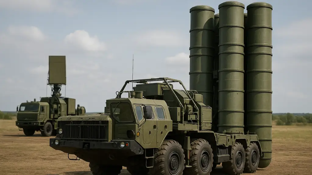 India’s S-400 Air Defence System deployed near strategic border region for aerial threat detection and interception.