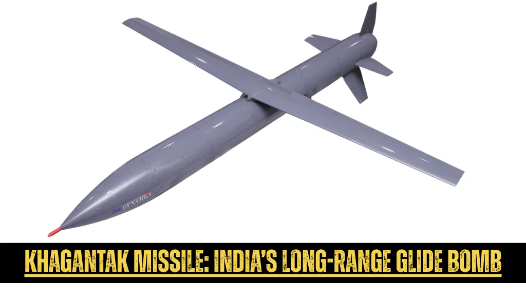 Khagantak long-range glide bomb missile by JSR Dynamics and BEL