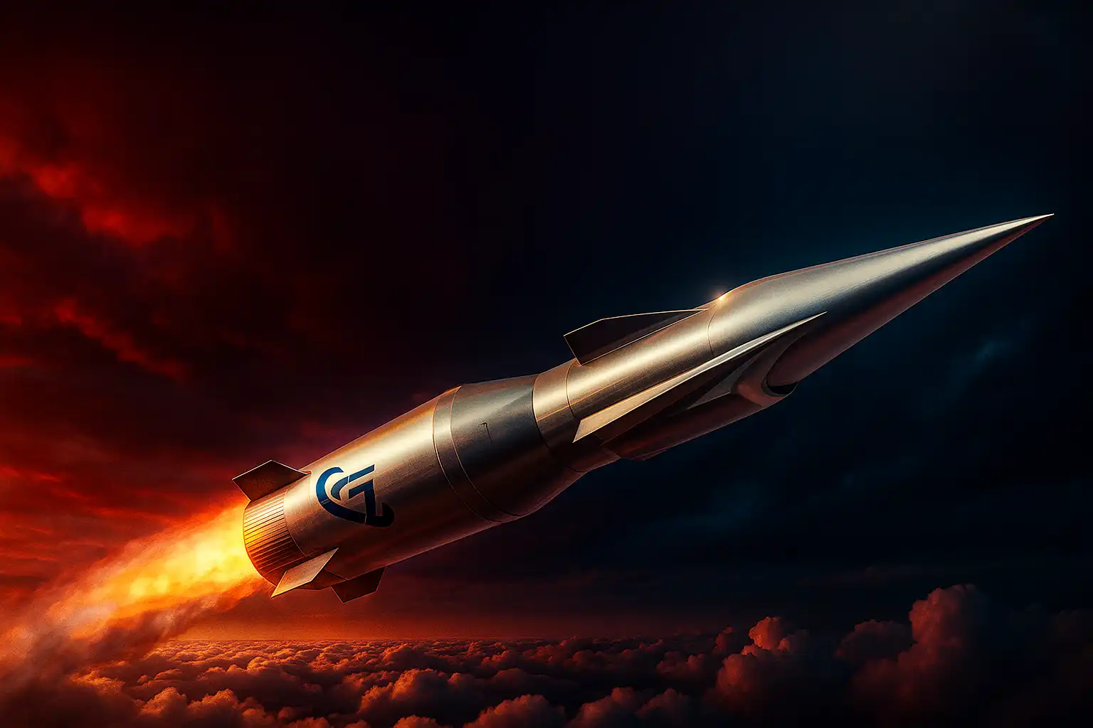 Shaurya hypersonic missile on mobile launcher in Indian Army deployment with DRDO markings and sunrise in background. DefenceNewsIndia.in hero visual.