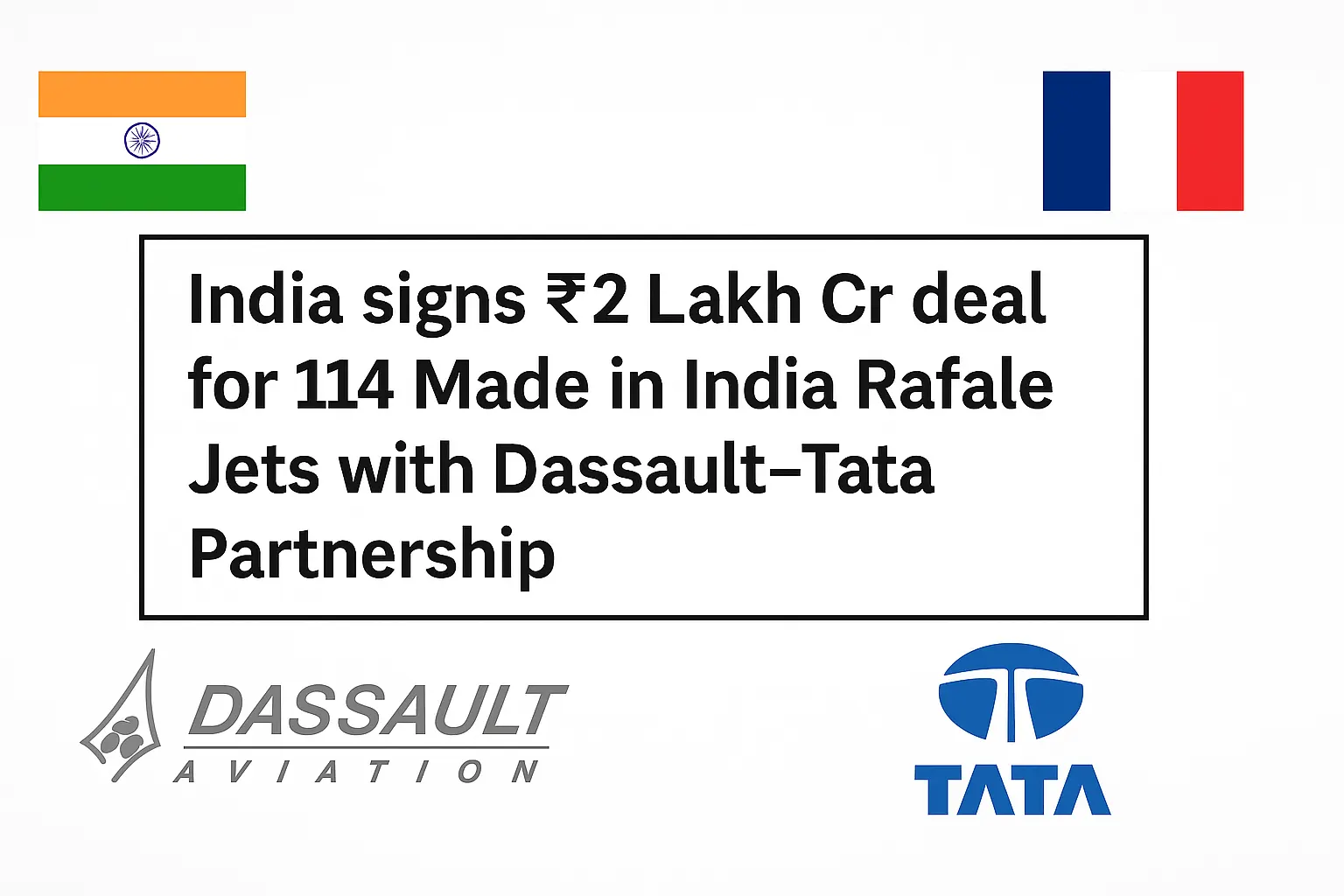 rafale-fighter-jet-cost-india-deal-dassault-tata Rafale fighter jet cost India ₹2 lakh crore deal for 114 jets with Dassault and Tata partnership, India and France flags
