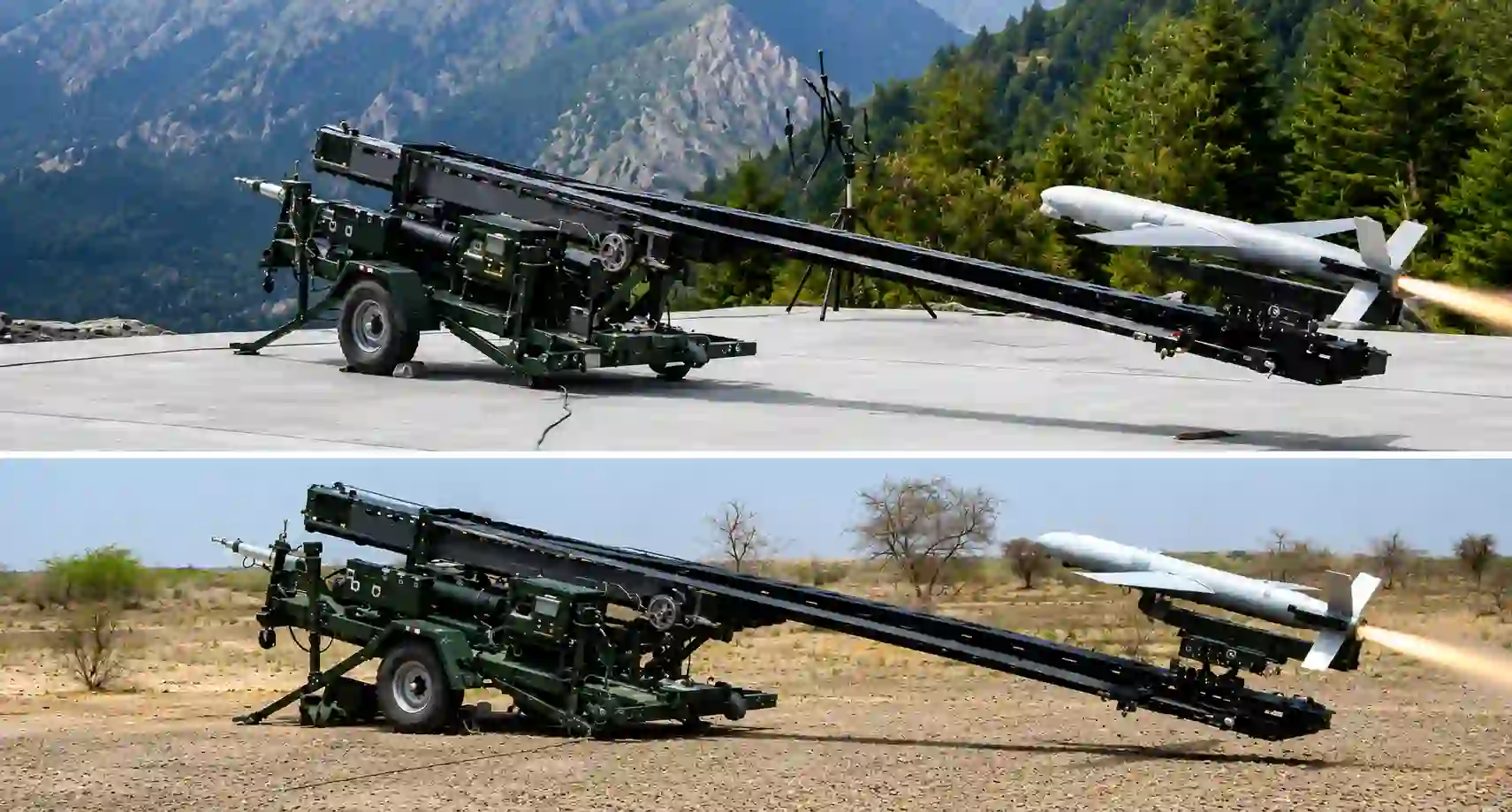 India tests Vayu Astra-1 loitering munition during 100KM strike launch trials near China border in Rajasthan and Uttarakhand